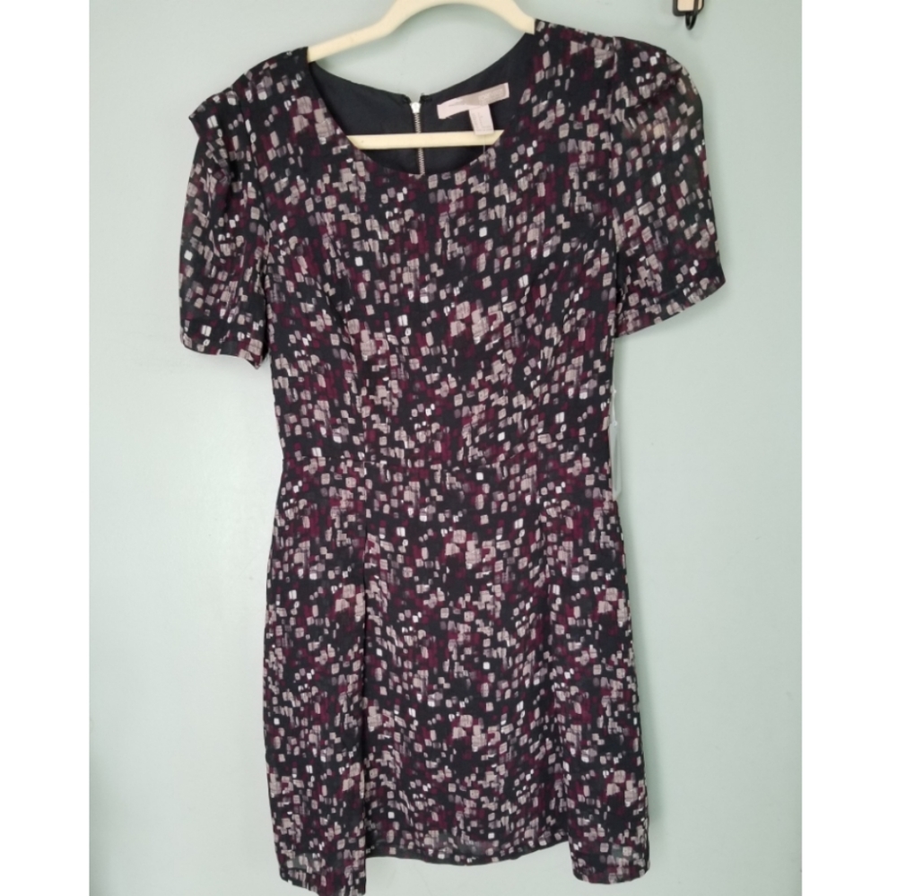 Forever 21 Charcoal &mauve dress. Old label